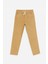 Erkek Çocuk Pamuklu Gabardin Jogger Pantolon Kahverengi 1