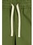 Erkek Çocuk Pamuklu Gabardin Jogger Pantolon Haki 3