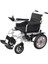 Poylin P200E Katlanabilir Akülü Tekerlekli Sandalye | Çelik Gövde, 120 kg Taşıma Kapasiteli, Elektromanyetik Frenli 1