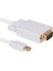 4324 Mini Displayport To VGA Thunderbolt Monitör Çevirici Dönüştürücü Kablo 3 Metre 1