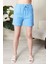 %100 Koton Mollis Kumaş Şort 5
