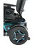 Poylin Fonksiyonel Akülü Tekerlekli Sandalye Mavi | Ayarlanabilir Oturum Genişliği, 45 Km Menzil, Elektromanyetik Fren P267 3