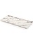 105124.WM - Mayammar White Marble Mermer Efektli Dikdörtgen Tabak 51X24 Cm, Thermoset Melamin 1