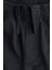 Erkek Çocuk Pamuklu Gabardin Jogger Pantolon Siyah 3