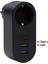 Tek Prizli 2 Usb-A + 1 Type-C Hızlı Şarj Çoklu Priz Adaptörü – Kompakt Tasarım, Yüksek Performans 4