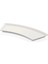 104015.CW - Maya 2'li Krem Beyaz Yarım Ay Tabak Seti 40X15 Cm, Thermoset Melamin 1