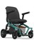 Robooter Akülü Tekerlekli Sandalye Yeşil | Hafif Alüminyum Gövde, Yüksek Performanslı Fırçasız Motor ve 25 Km Menzilli Mobilite Desteği E40-10 1