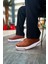 Signature Premium Bağcıklı Erkek Sneaker Taba 1