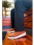 Signature Premium Bağcıklı Erkek Sneaker Taba 3