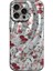 iPhone 15 Pro Max Kılıf Crew Desenli Kapak - ÇIÇEK-(5796) 1