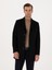 Erkek Lacivert Ex Slim Fit Yün Karışımlı Palto 50314593-VR033 1
