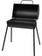 Kapaklı Kömürlü Mangal Barbekü Krom Kaplama Izgara 77x84x26 cm 6
