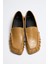 Loafer 2509 - Büzgülü Karamel Kadın Loafer 3