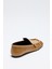 Loafer 2509 - Büzgülü Karamel Kadın Loafer 7