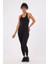 Intense Kadın Pilates Yoga Spor Tulum Siyah 5