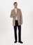 Erkek Vizon Ex Slim Fit Yün Karışımlı Palto 50314593-VR052 4
