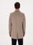 Erkek Vizon Ex Slim Fit Yün Karışımlı Palto 50314593-VR052 5