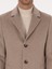 Erkek Vizon Ex Slim Fit Yün Karışımlı Palto 50314593-VR052 7