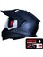 FG601 Kask Karbon Full Face Motosiklet Mat Siyah Çift Vizör UV Bluetooth Yuvalı ECE 22.06 MIPS 1