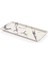 103517.WM - Mayammar White Marble 2'li Mermer Efektli Dikdörtgen Tabak Seti 35X17 Cm, Thermoset Melamin 1