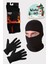 Erkek Termal Polar Bere Boyunluk Karmaskesi Çorap Setleri 1
