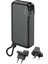 Power Trek Pd 10000MAH Powerbank (Us/eu/uk Fişli) - Siyah 1