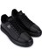 Erkek Siyah Deri Sneakers & Spor Ayakkabı 352 23105 Erk Ayk SK25-26 Sıyah Dr 2