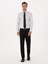 Erkek Açık Gri Slim Fit %100 Pamuk Klasik Gömlek 50318179-VR001 4