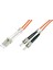 Beek Lc-St Fiber Optik Patch Kablo, Multimode Om 1 62.5/125 Duplex, 3.0mm, Lszh, 2 Metre 1