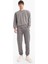 Slim Fit Dar Kesim Fermuar Cepli Pike Eşofman Altı D5258AX25AU 4