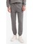 Slim Fit Dar Kesim Fermuar Cepli Pike Eşofman Altı D5258AX25AU 8