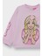 Kız Bebek Barbie Bisiklet Yaka Sweatshirt F4979A525AU 4