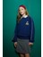 Kız Çocuk Oversize Geniş Kalıp Bisiklet Yaka Baskılı Sweatshirt F2250A825AU 1