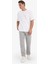 Regular Fit Beli Bağcıklı Cepli Düz Paça Kalın Eşofman Altı D7836AX25AU 4