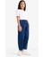 Kız Çocuk Balloon Fit Geniş Paça Jean Pantolon F2608A825AU 6