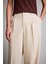 Wide Leg Fermuarlı Yüksek Bel Standart Boy Pantolon F9747AX25AU 4