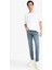 Pedro Slim Fit Dar Kalıp Normal Bel Dar Paça Jean Pantolon F2926AX25AU 2