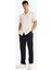 Jogger Fit Beli Bağcıklı Lastikli Cepli Pamuklu Dokulu Pantolon F3269AX25AU 3