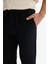 Jogger Fit Beli Bağcıklı Lastikli Cepli Pamuklu Dokulu Pantolon F3269AX25AU 6