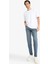 Slim Tapered Fit Dar Kalıp Normal Bel Daralan Paça Jean Pantolon G1300AX25AU 4