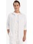 Regular Fit Polo Yaka Pamuklu Uzun Kollu Çizgili Gömlek E7893AX25AU 6
