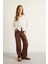 Kız Çocuk 90's Wide Leg Geniş Paça Gabardin Pantolon F5329A825AU 2