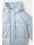 Kız Bebek Kapüşonlu Fermuarlı Çıtçıtlı Şişme Mont E7985A525AU 2