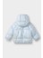 Kız Bebek Kapüşonlu Fermuarlı Çıtçıtlı Şişme Mont E7985A525AU 3