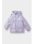 Kız Bebek Kapüşonlu Fermuarlı Çıtçıtlı Şişme Mont E7985A525AU 1