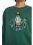 Erkek Çocuk Bisiklet Yaka Baskılı Sweatshirt F2851A825WN 5