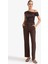 Straight Fit Cep Detaylı Normal Bel Düz Paça Pantolon F7380AX25AU 5
