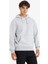 Regular Fit Kapüşonlu İçi Yumuşak Tüylü Kanguru Cepli Basic Düz Sweatshirt X8283AZ25AU 3