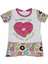 - Kız Çocuk Donut Desenli Renkli Pijama Takımı 2