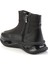 Mat Siyah Kadın Bot & Bootie K02228203167 3